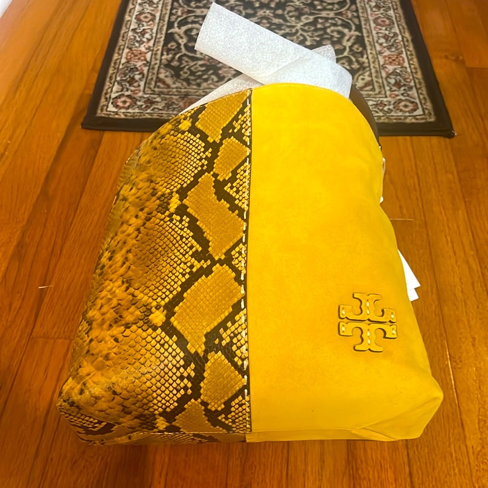 Tory Burch McGraw Exotic Slouchy Hobo brand new, never been worn w/ tags
